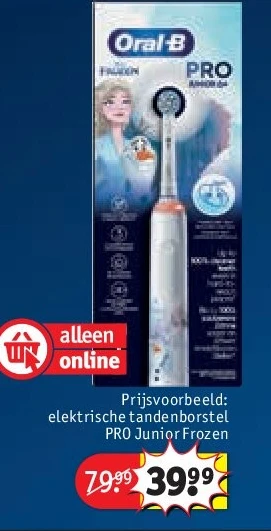 elektrische tandenborstel PRO Junior Frozen