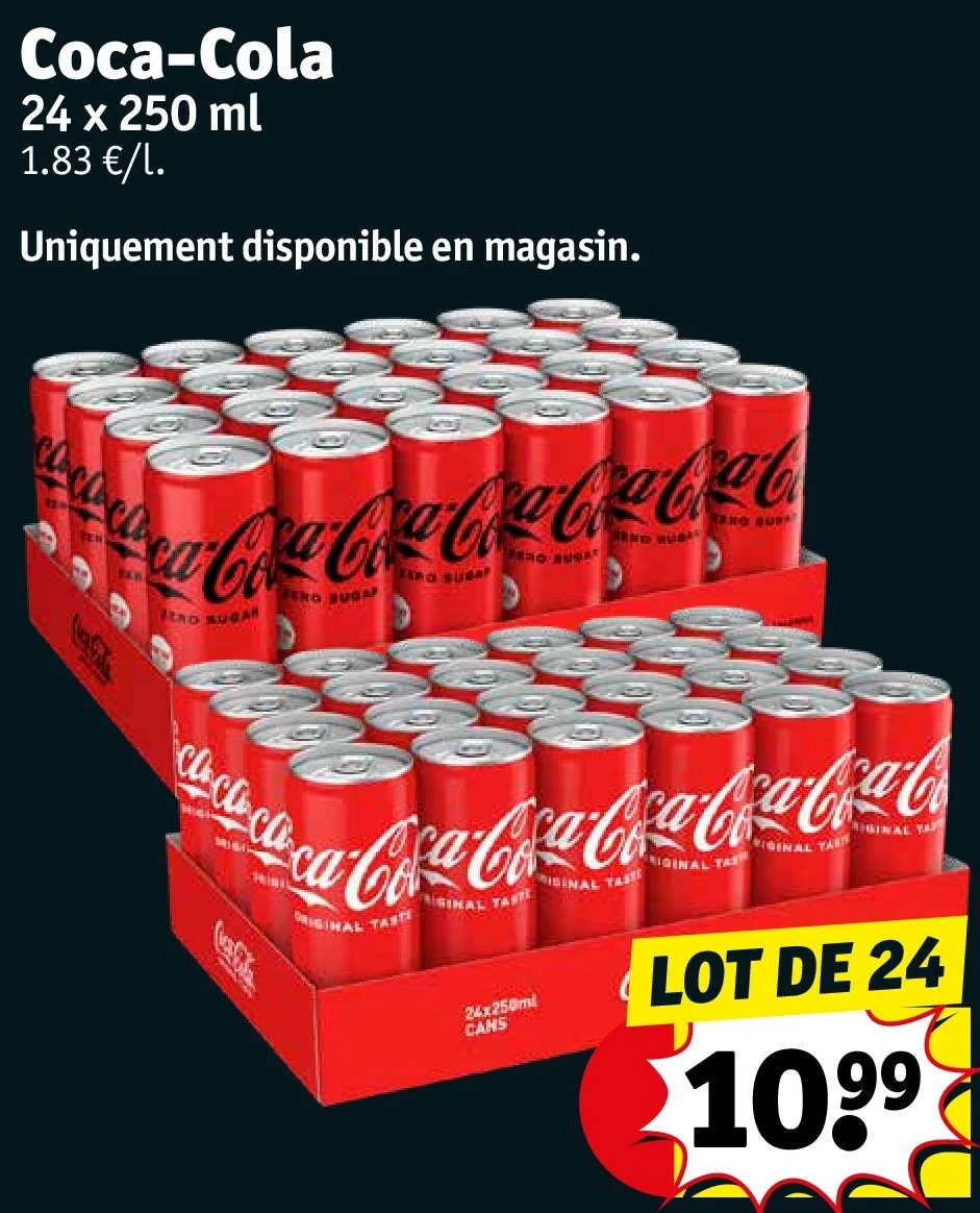 Coca-Cola 24 x 250 ml