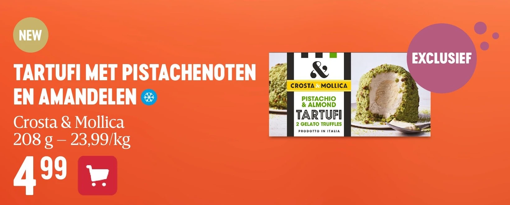 TARTUFI MET PISTACHENOTEN EN AMANDELEN