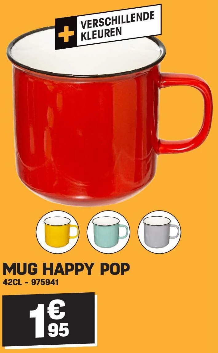 MUG HAPPY POP