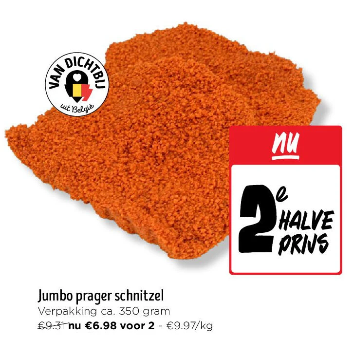 Jumbo prager schnitzel