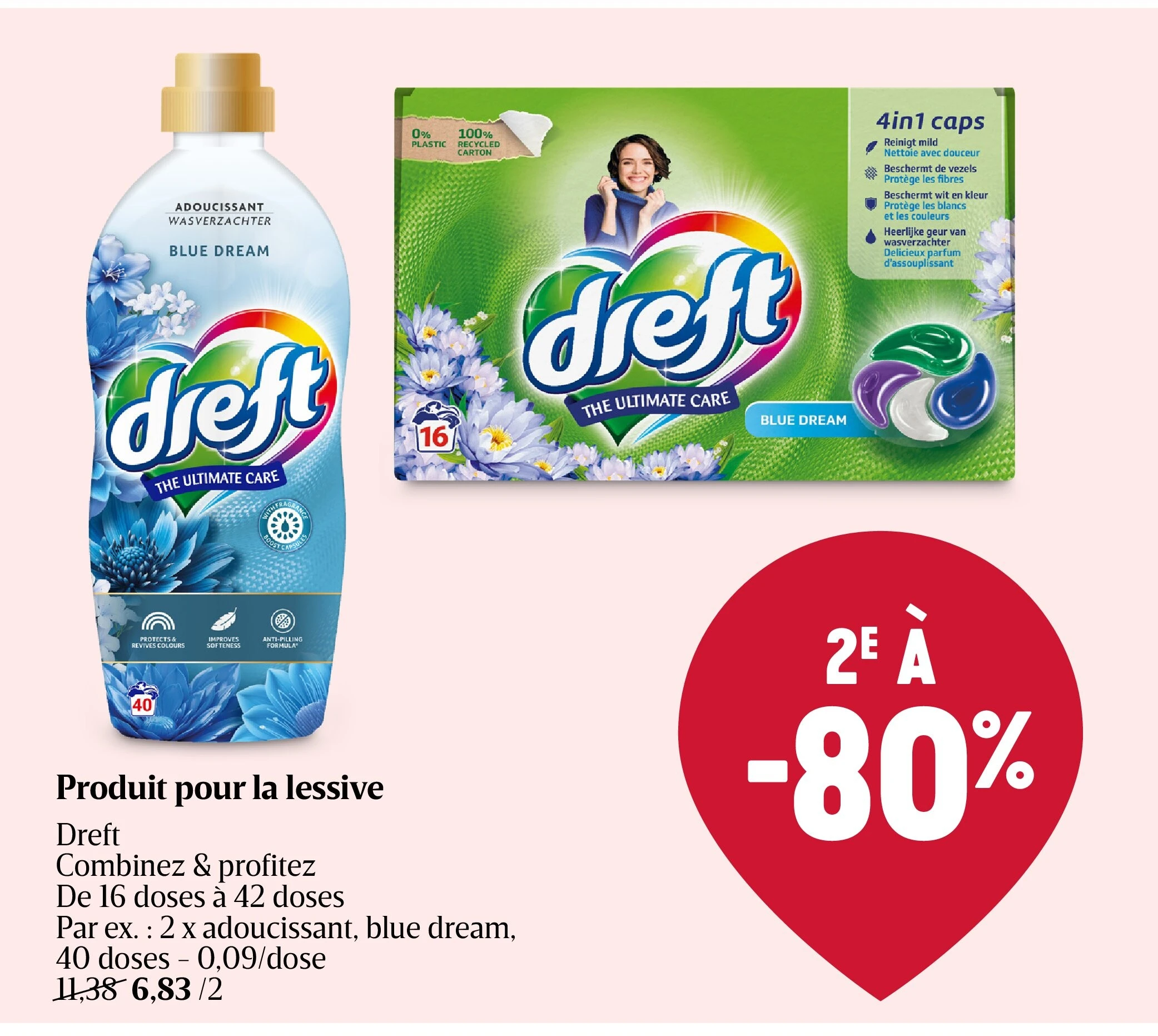 Produit pour la lessive