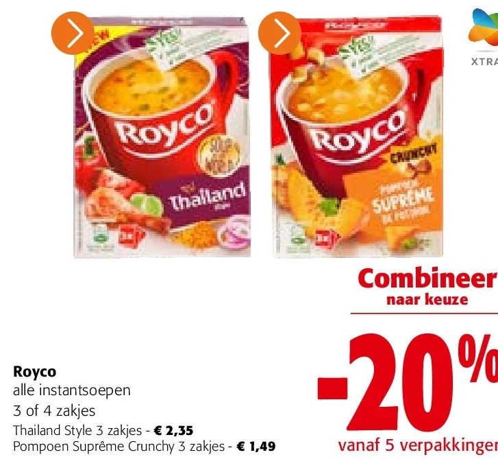 Royco Thailand Style 3 zakjes