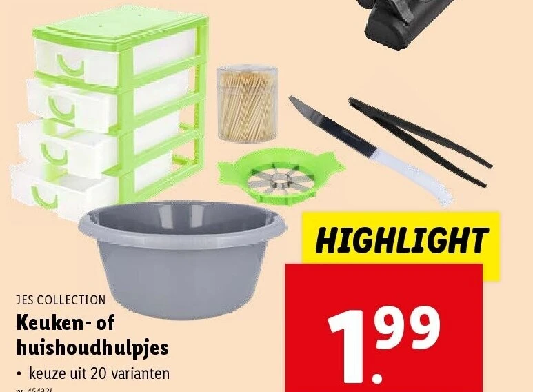 Keuken- of huishoudhulpjes