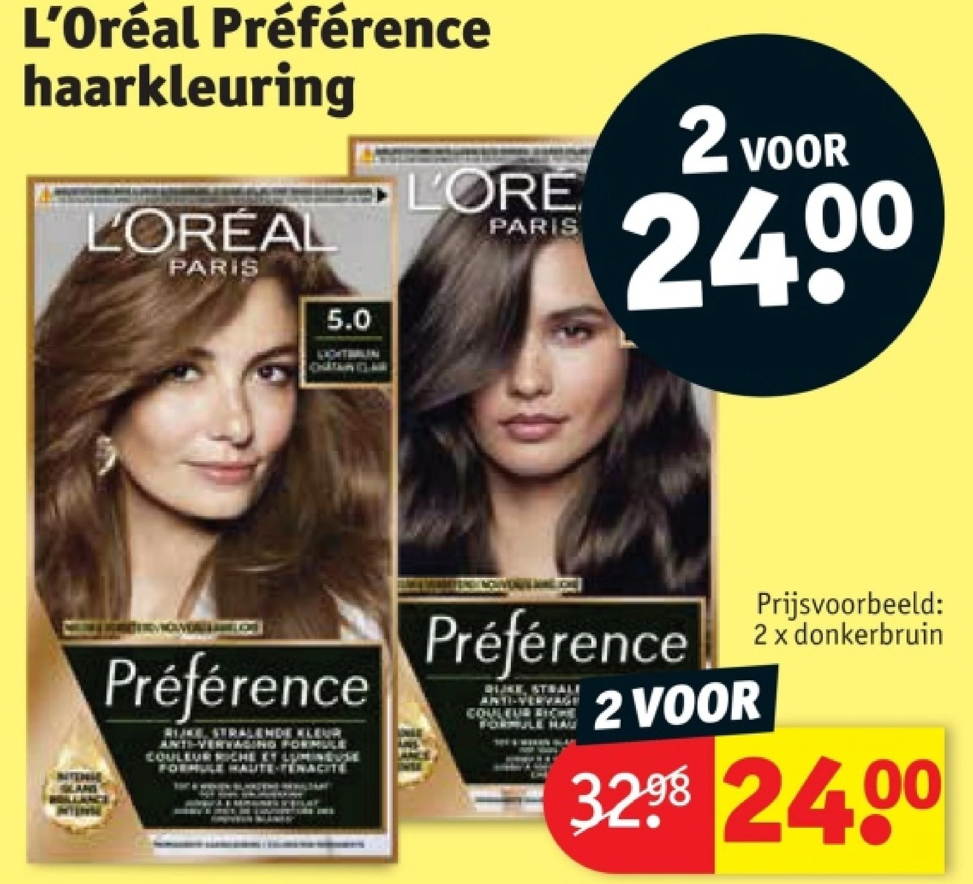 L'Oréal Préférence haarkleuring
