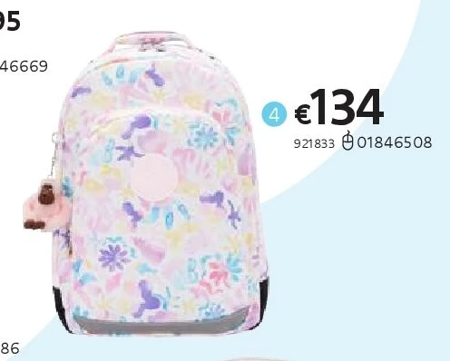 KIPLING RUGZAK CLASS ROOM AQUA SEA