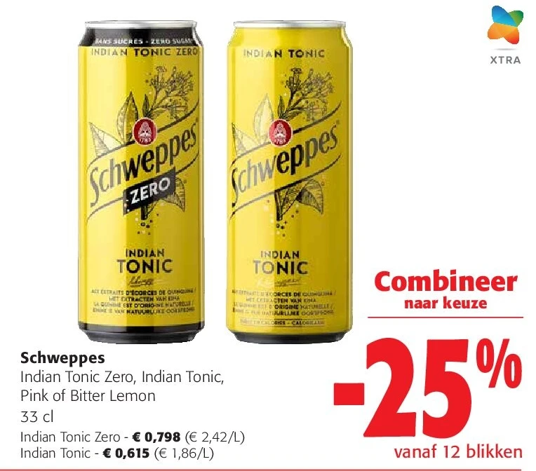 Schweppes Indian Tonic Zero