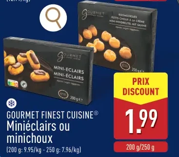 Miniéclairs ou minichoux