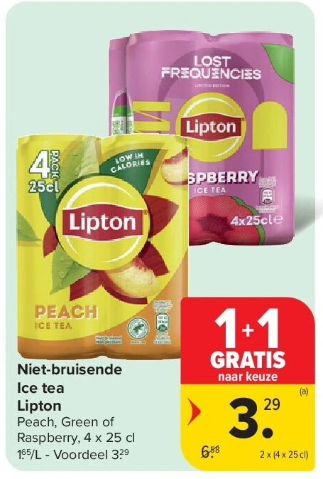 Niet-bruisende Ice tea Lipton