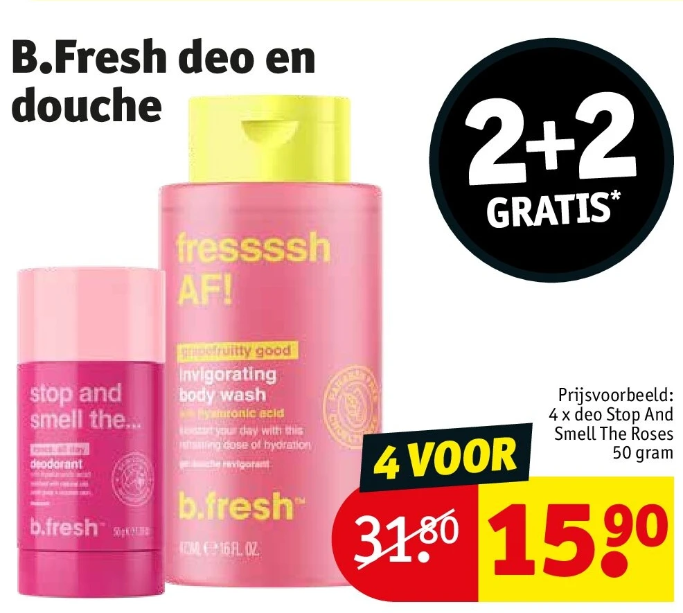 B.Fresh deo en douche