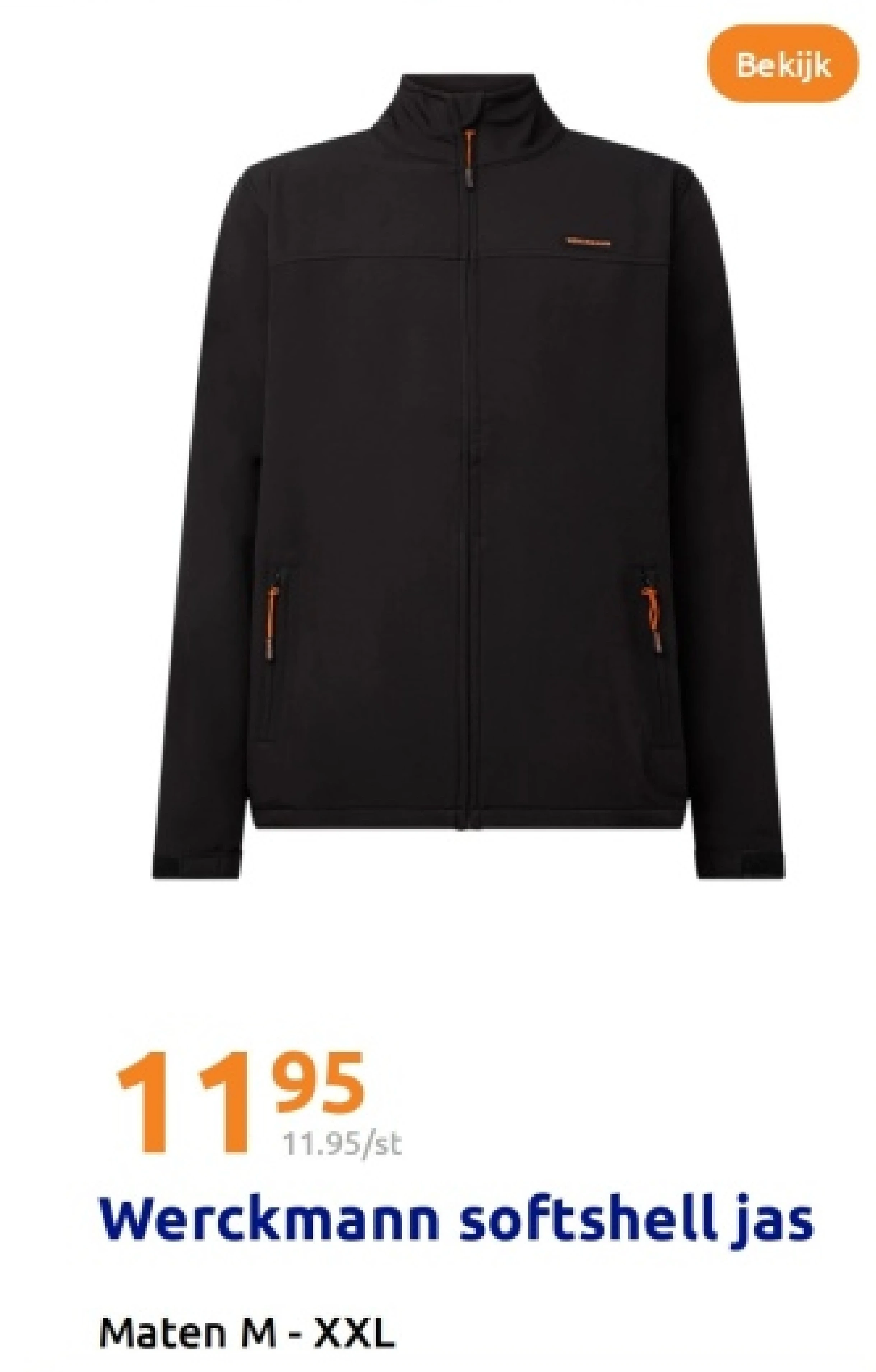 Werckmann softshell jas