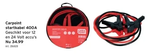 Carpoint startkabel 400A