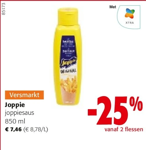Joppie joppiesaus 850 ml