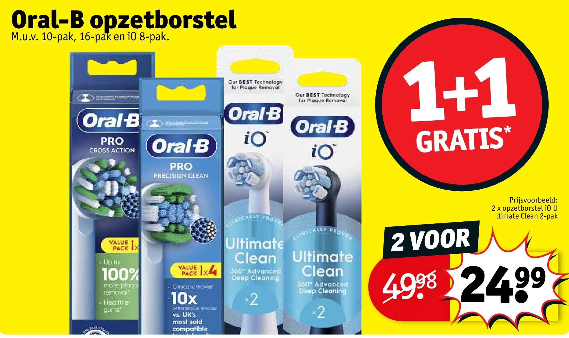 Oral-B opzetborstel