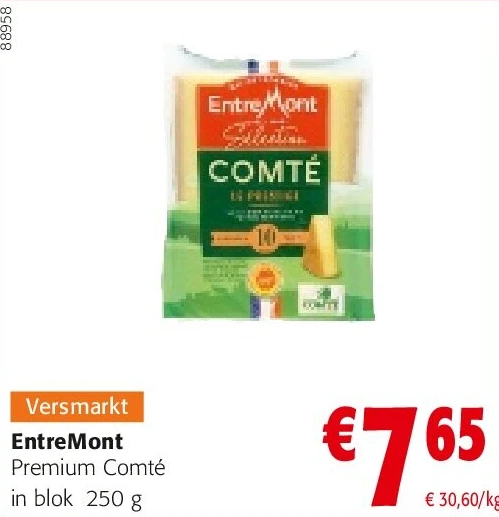 EntreMont Premium Comté in blok 250 g