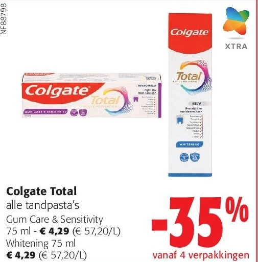 Colgate Total Gum Care & Sensitivity 75 ml