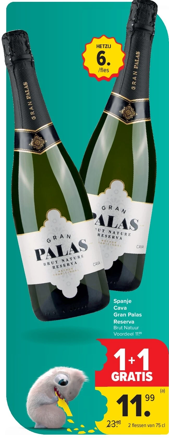 Spanje Cava Gran Palas Reserva