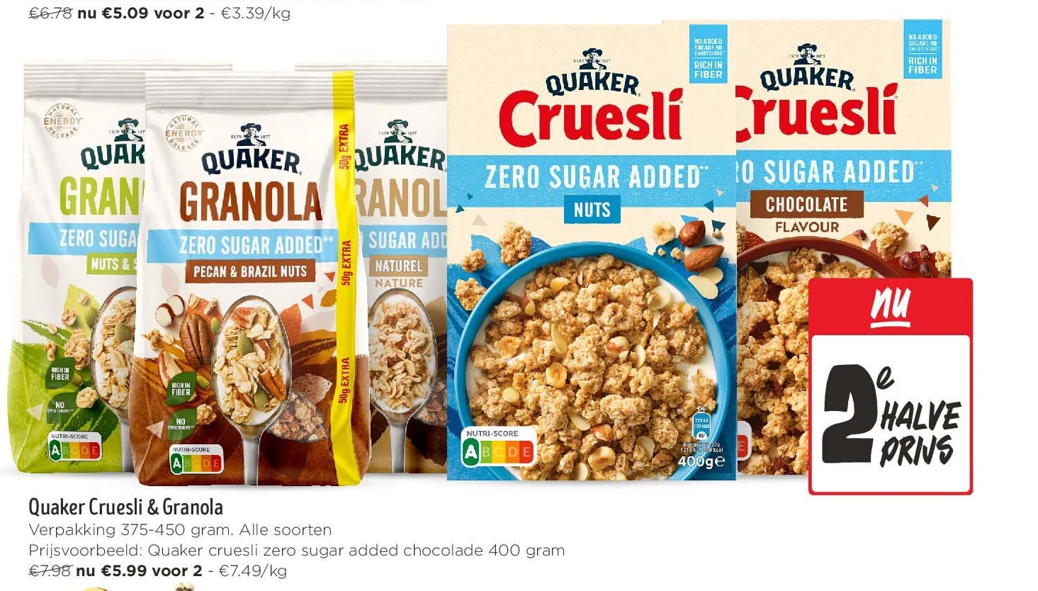 Quaker Cruesli & Granola