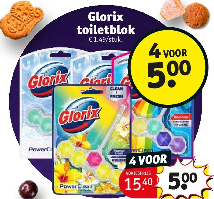 Glorix toiletblok
