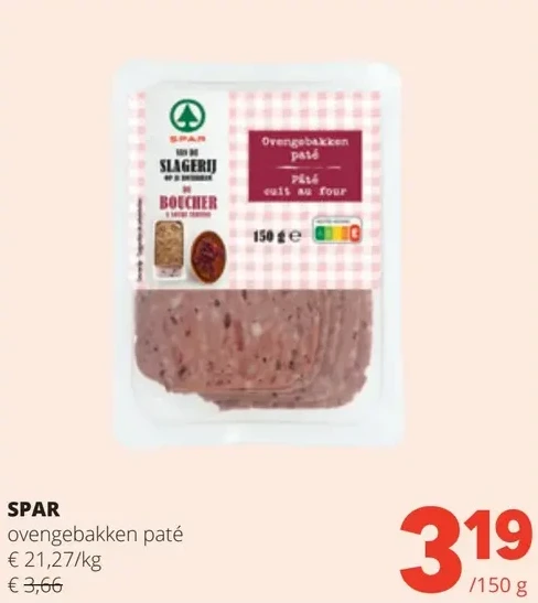 SPAR ovengebakken paté