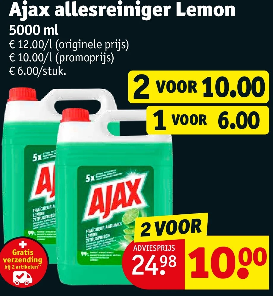 Ajax allesreiniger Lemon