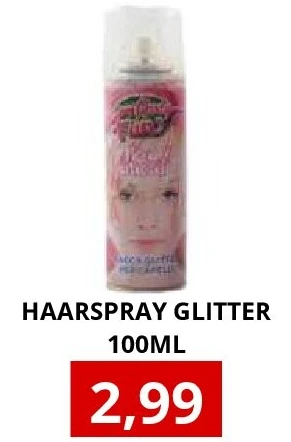 HAARSPRAY GLITTER 100ML