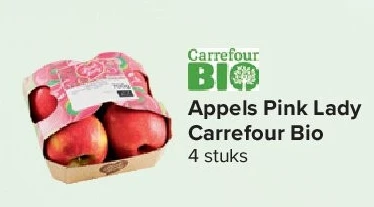 Appels Pink Lady Carrefour Bio