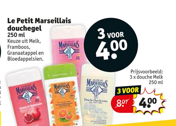 Le Petit Marseillais douchegel 250 ml