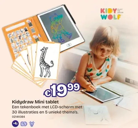 Kidydraw Mini tablet