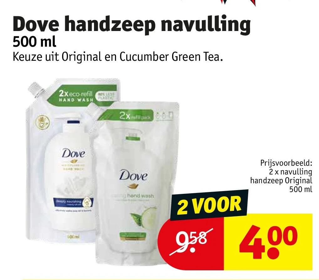 Dove handzeep navulling