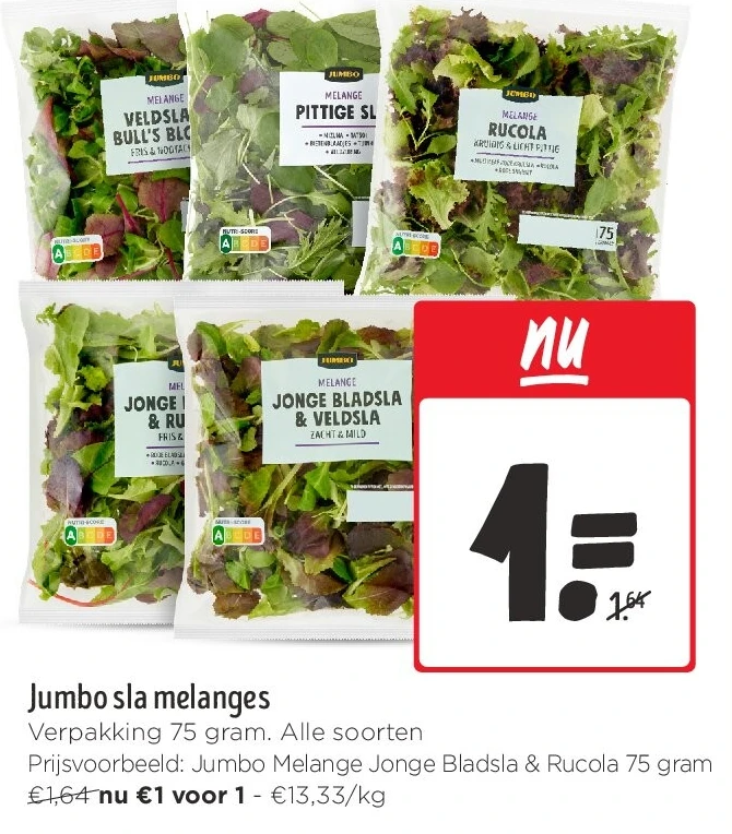 Jumbo sla melanges