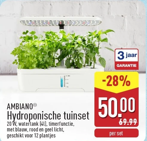 Hydroponische tuinset