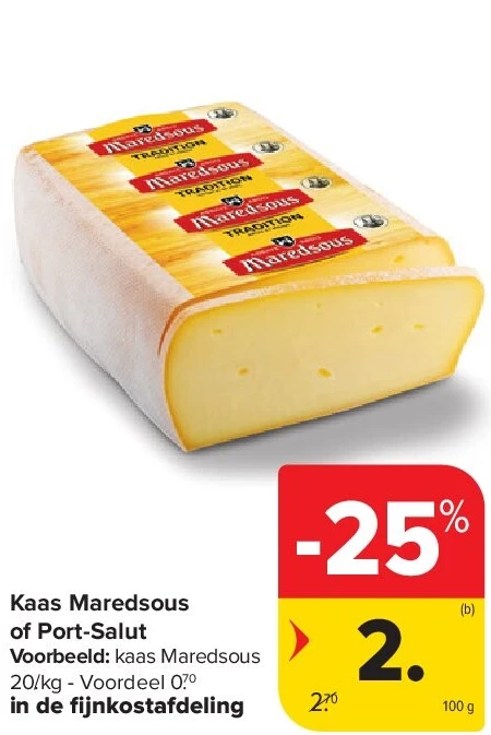 Kaas Maredsous of Port-Salut