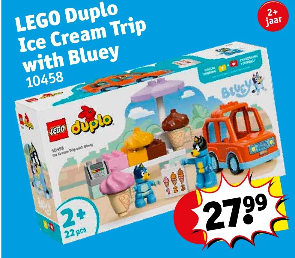 LEGO Duplo Ice Cream Trip with Bluey