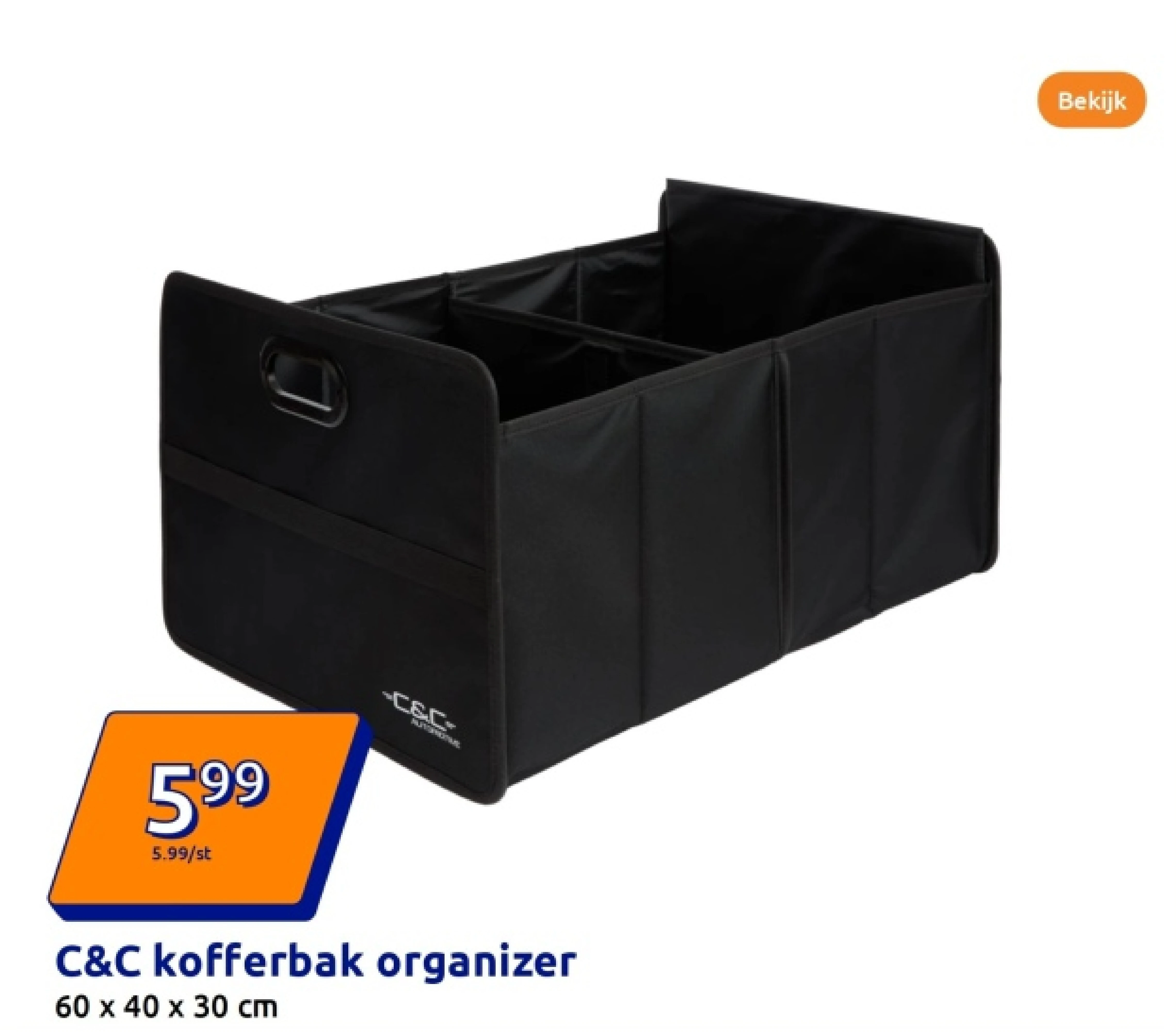 C&C kofferbak organizer