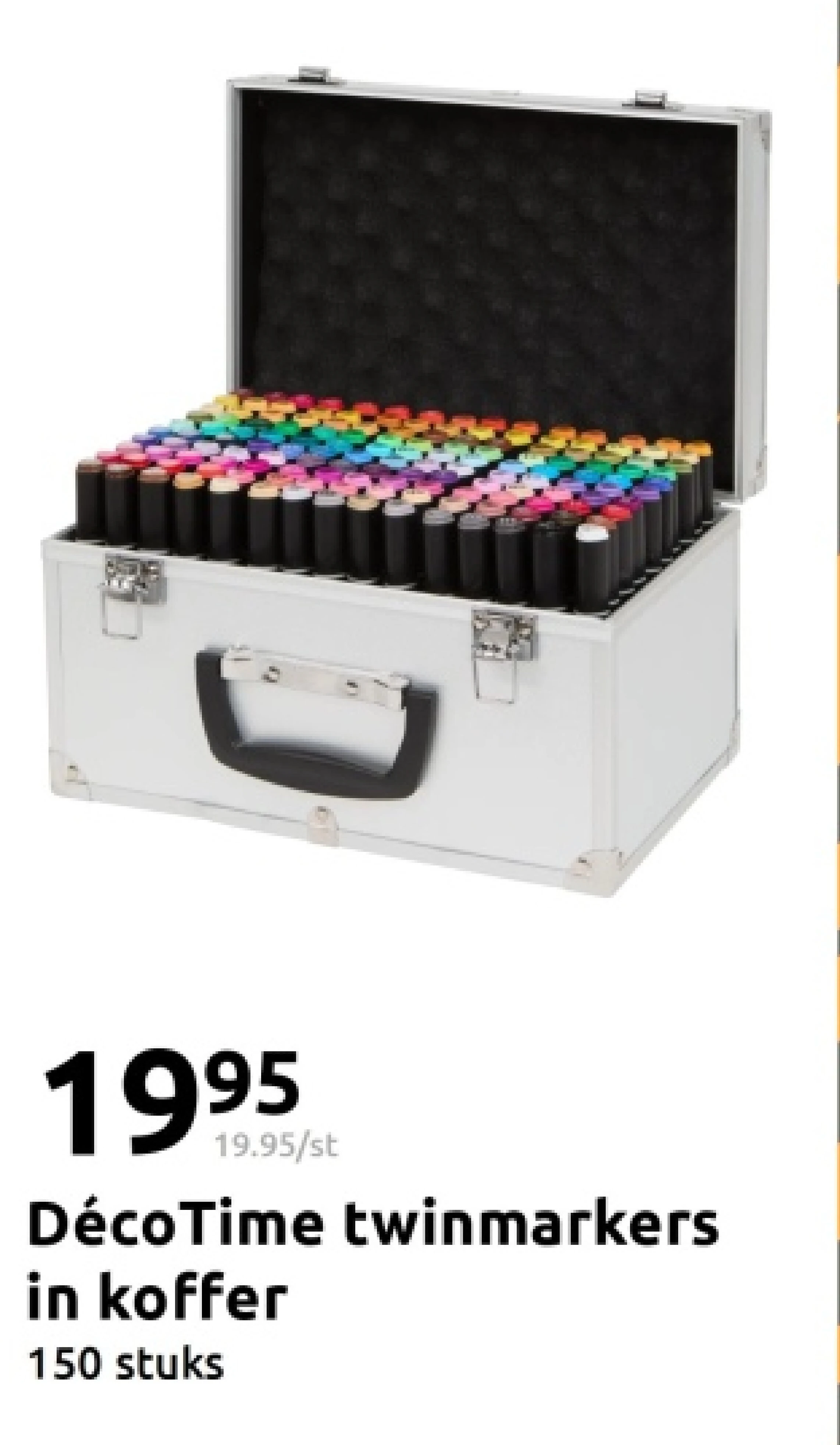 DécoTime twinmarkers in koffer