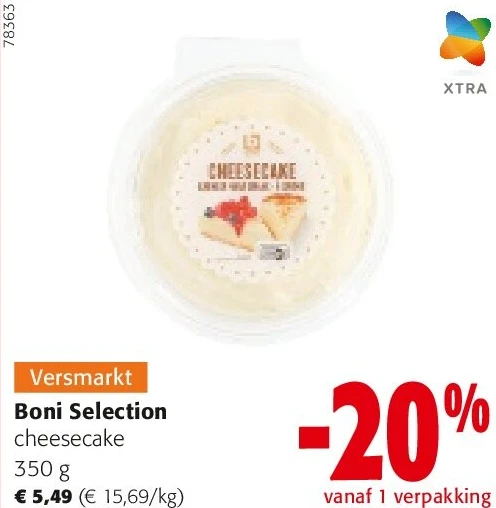 Boni Selection cheesecake 350