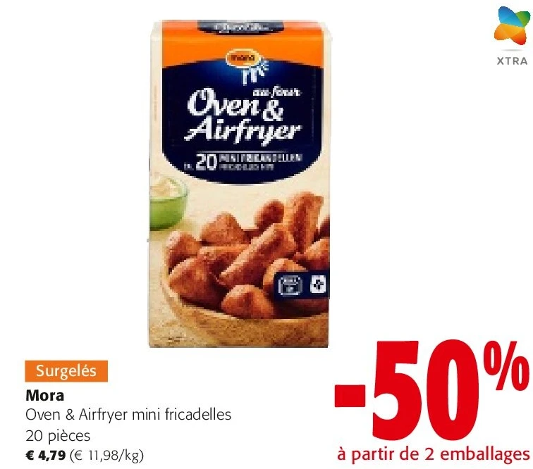 Mora Oven & Airfryer mini fricadelles