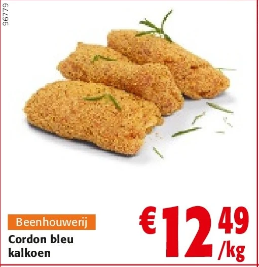 Cordon bleu kalkoen