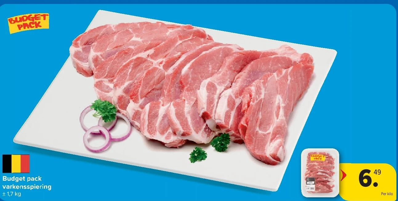 Budget pack varkensspiering