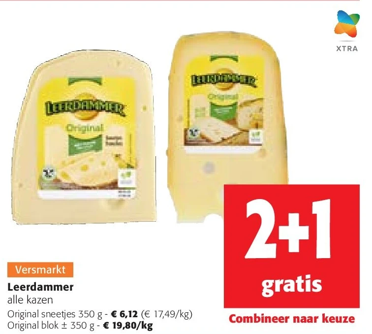 Leerdammer Original sneetjes 350 g