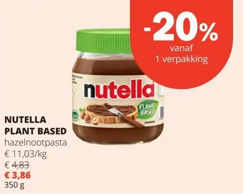 NUTELLA PLANT BASED