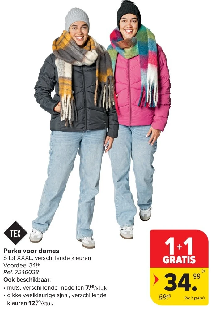 Parka voor dames