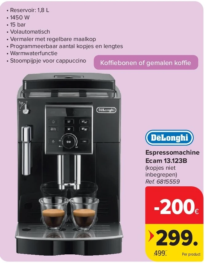 Espressomachine Ecam 13.123B