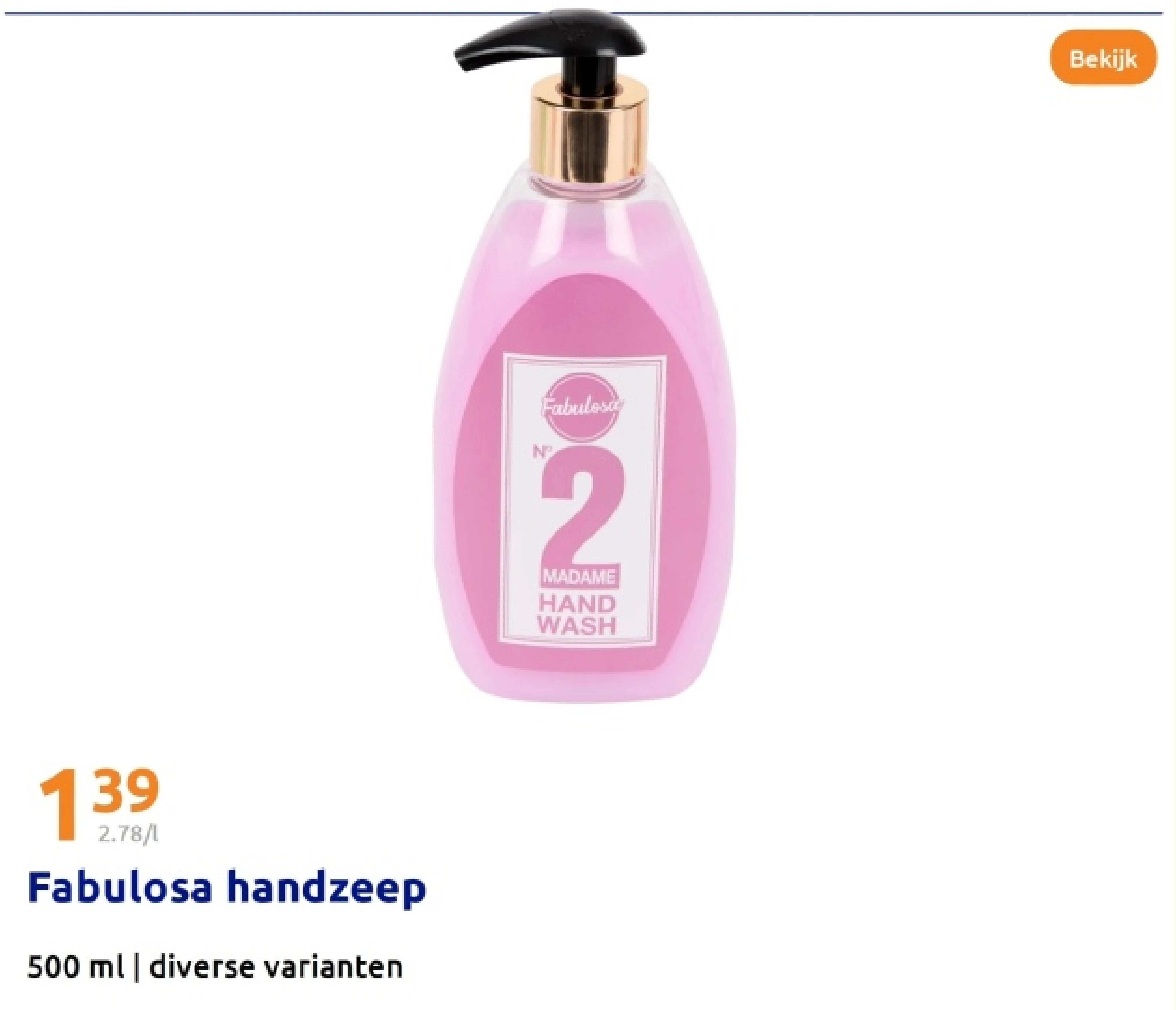 Fabulosa handzeepр