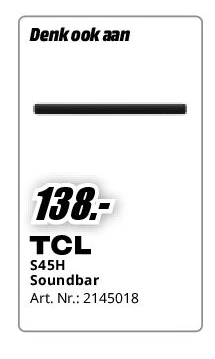 TCL S45H Soundbar
