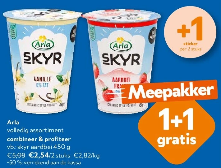 Arla skyr aardbei 450 g