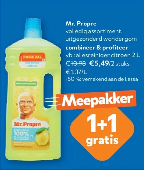 Mr. Propre allesreiniger citroen 2 L