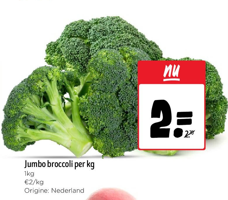 Jumbo broccoli per kg