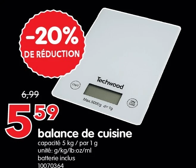 balance de cuisine